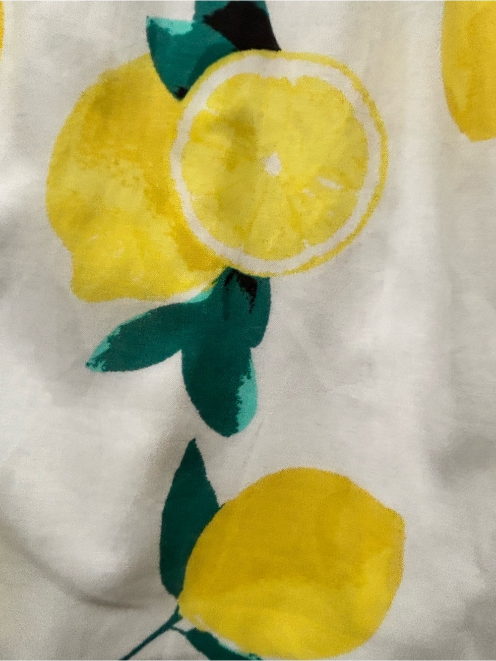 Cynthia Rowley Lemon Print Mini Skirt Size 10 Amalfi Coastal Cottagecore Summer - Picture 10 of 10